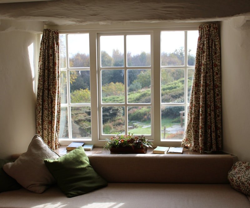 Modern exterior door and window installation